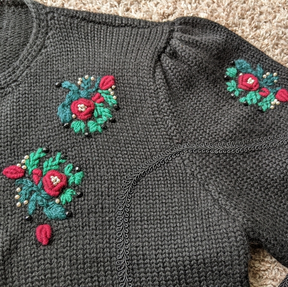 Vintage Susan Bristol cardigan, black. - Picture 4 of 8